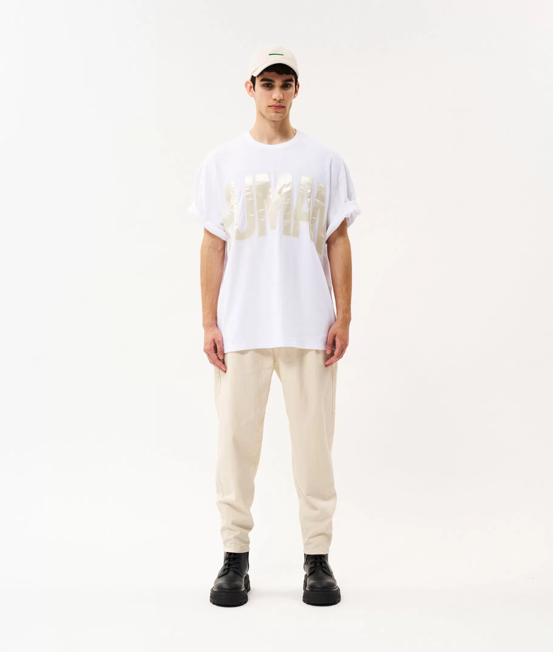 Cheap 10DAYS Andy Heavy Jersey Tee white