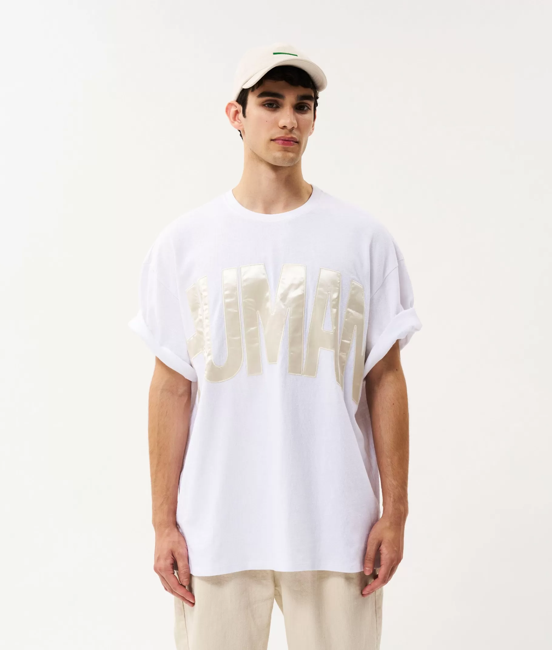 Cheap 10DAYS Andy Heavy Jersey Tee white