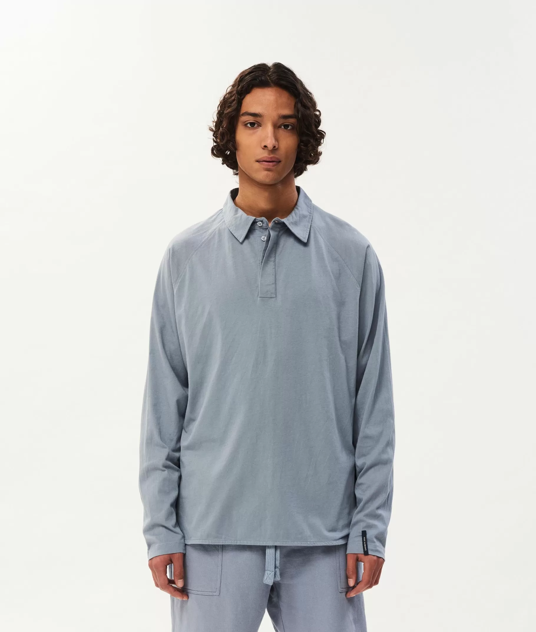 Best 10DAYS Appy Shirt Longsleeve la blue