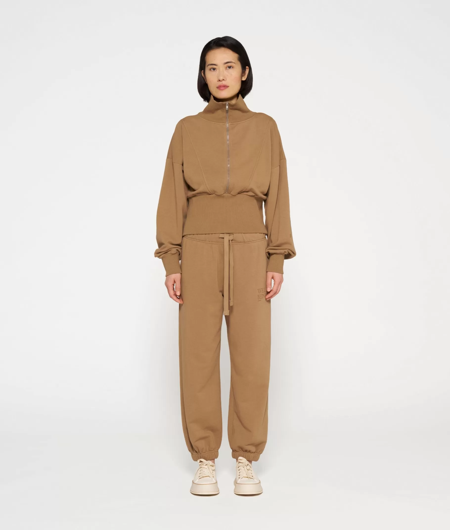 Store 10DAYS Bar Jogger Fleece cedar brown