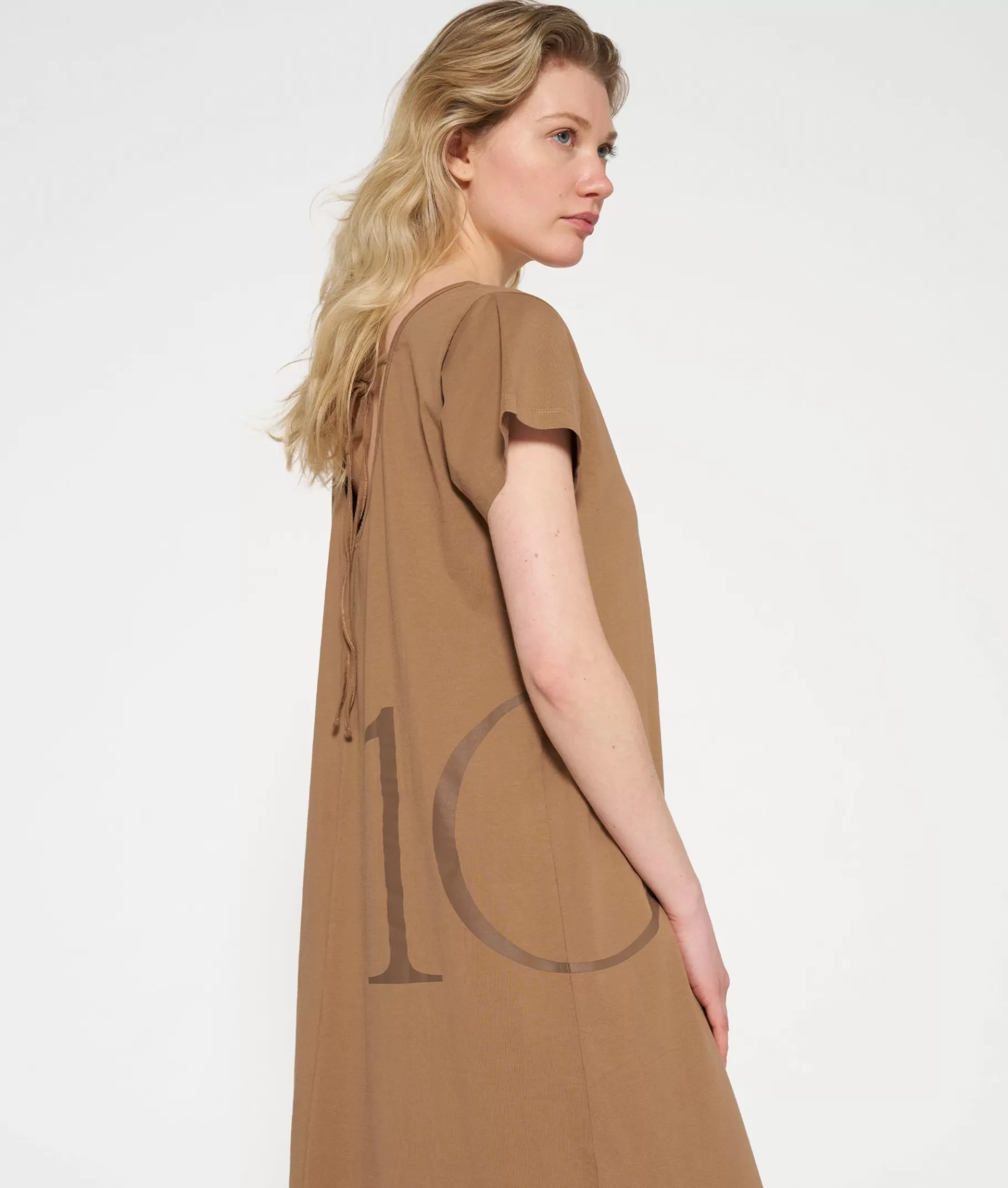 Store 10DAYS Beach Dress 10 cedar brown