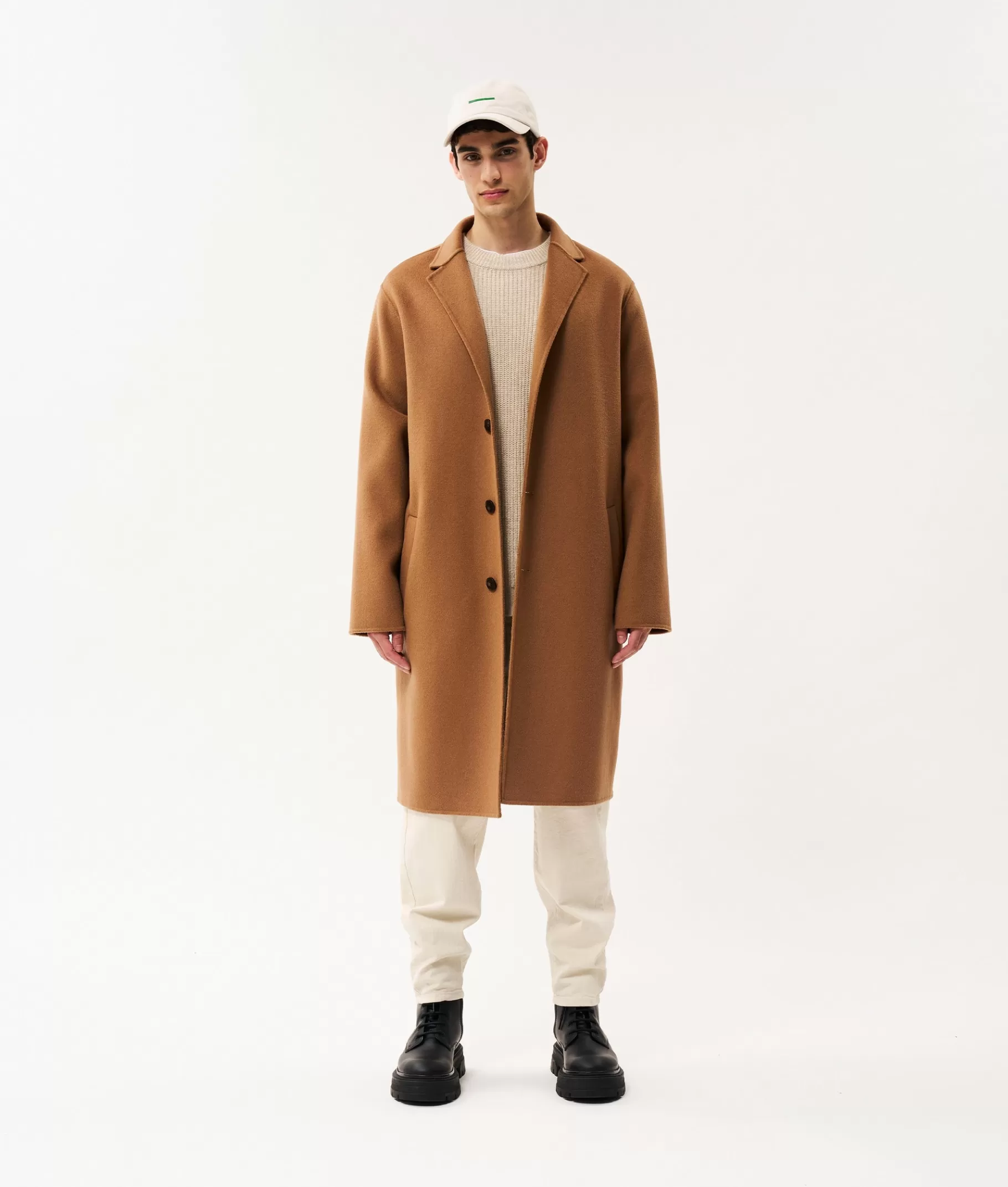 Sale 10DAYS Brighton Soft Wool Coat camel