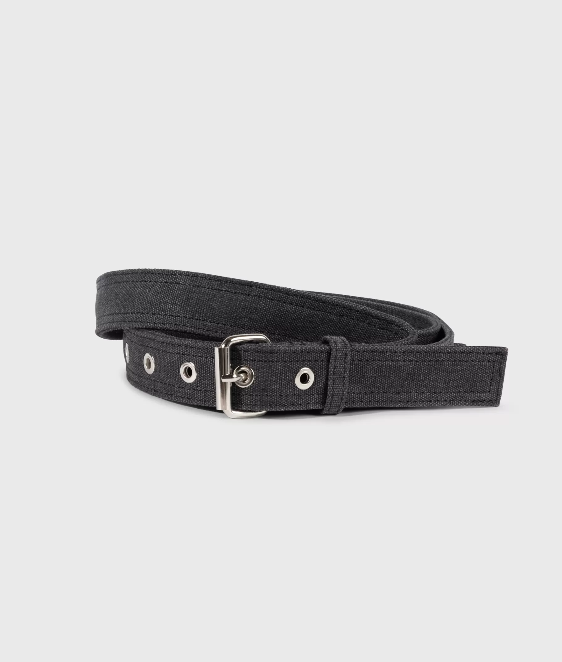 Online 10DAYS Canvas Belt black