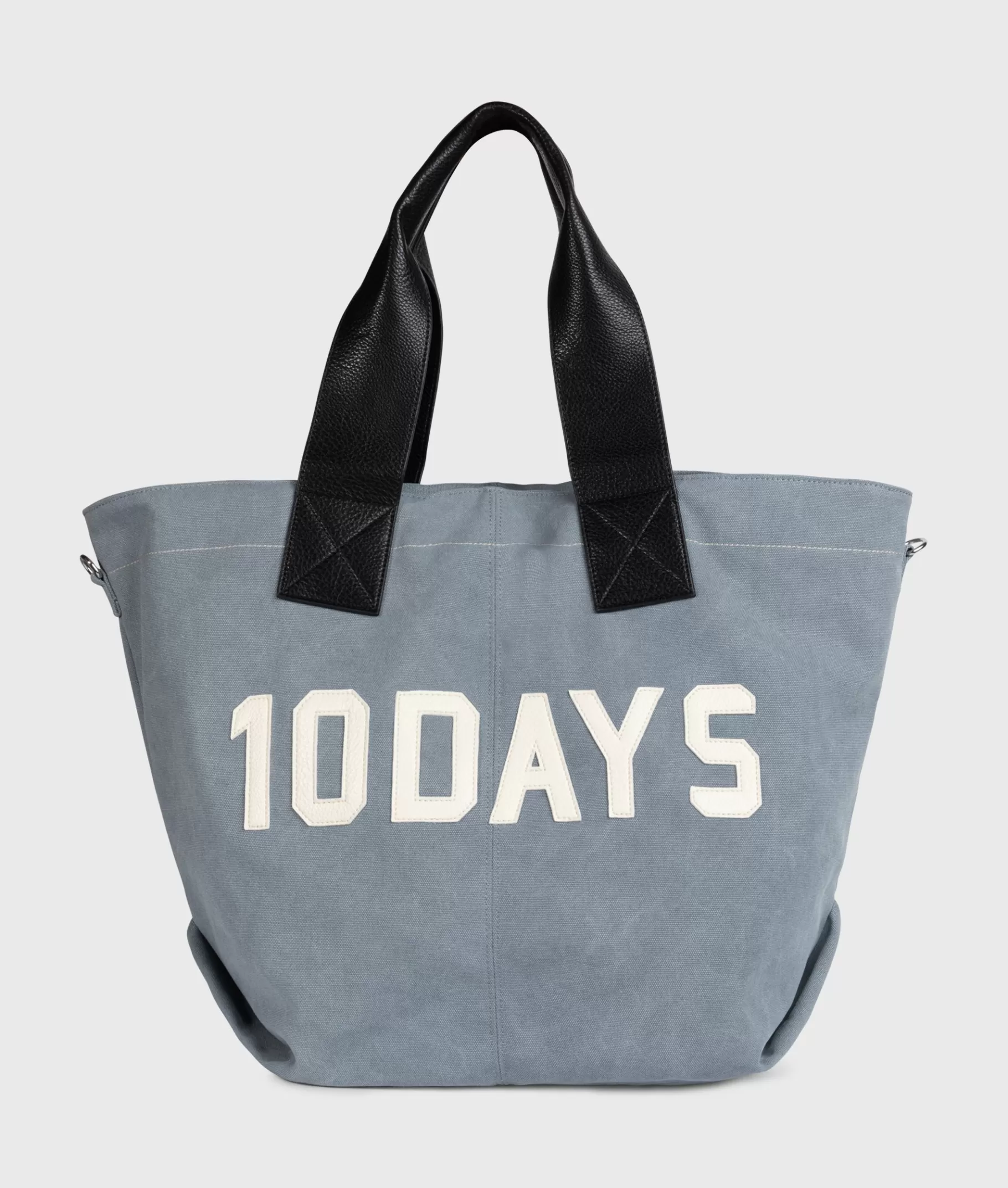 Sale 10DAYS Canvas Shopper graphite