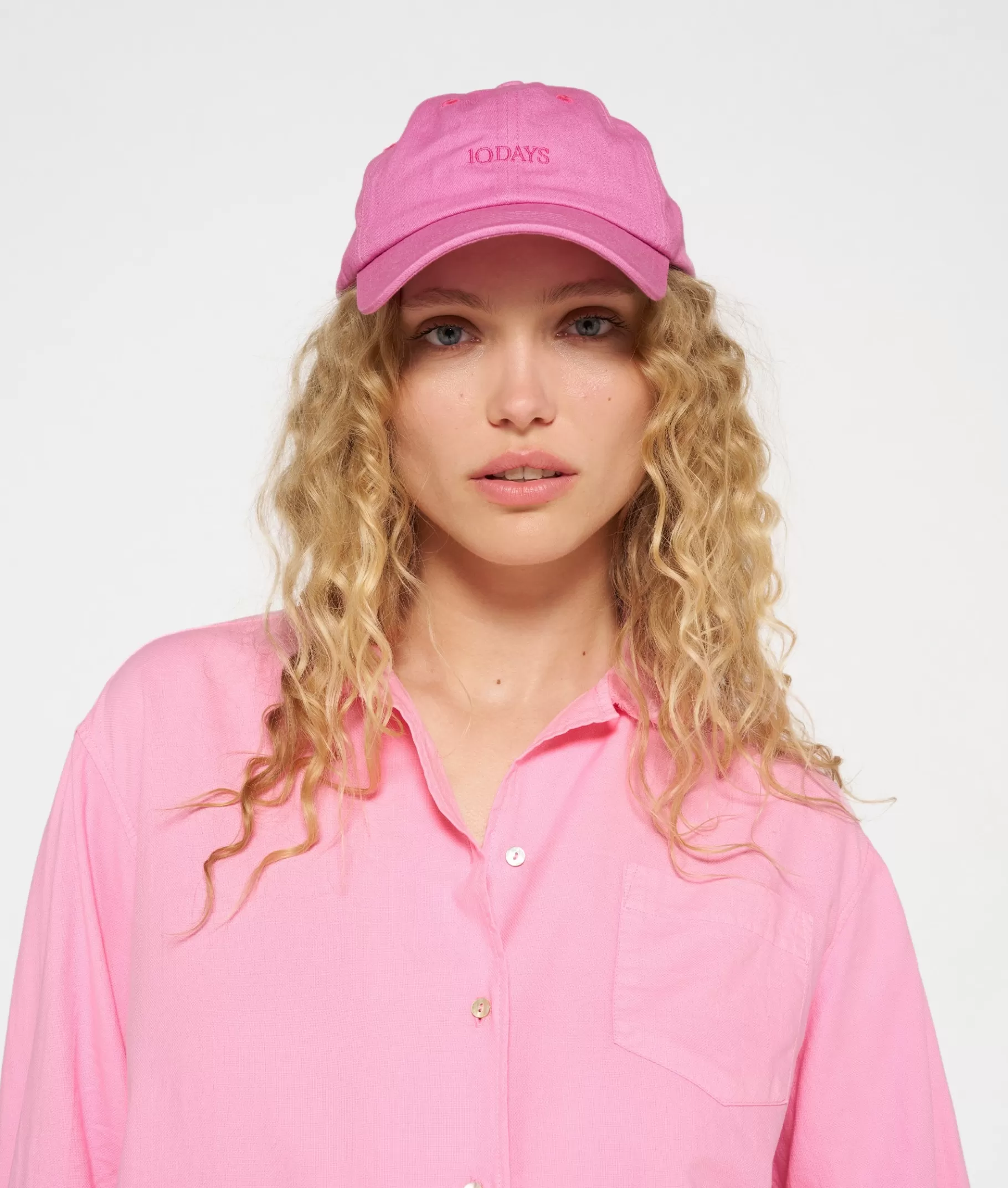 Hot 10DAYS Cotton Cap pink