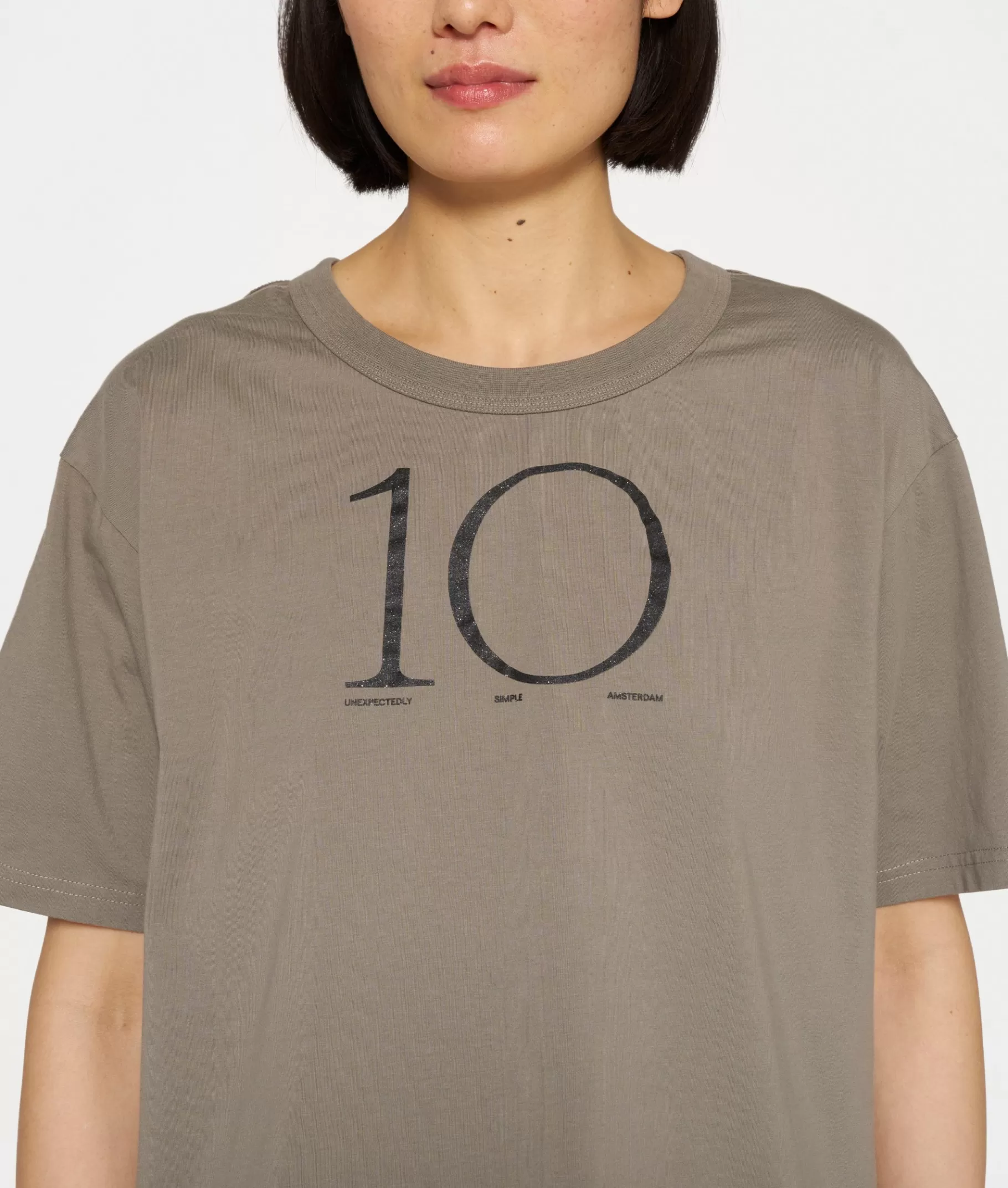 Store 10DAYS Cotton Tee 10 sage