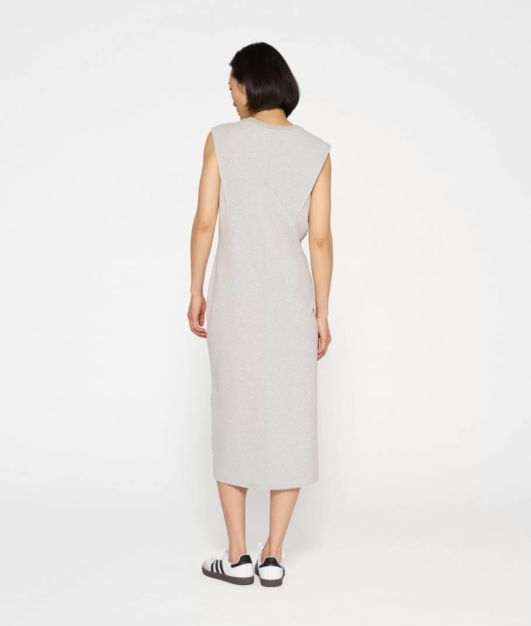 Best 10DAYS Easy Sleeveless Dress light grey melee