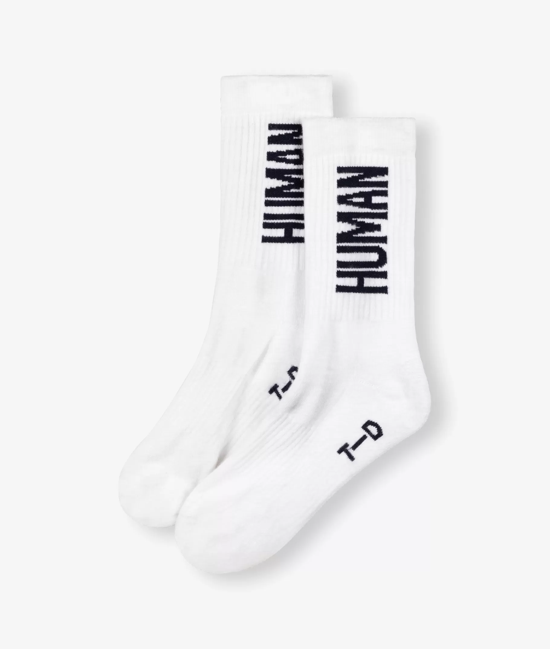 Fashion 10DAYS Human Socks white