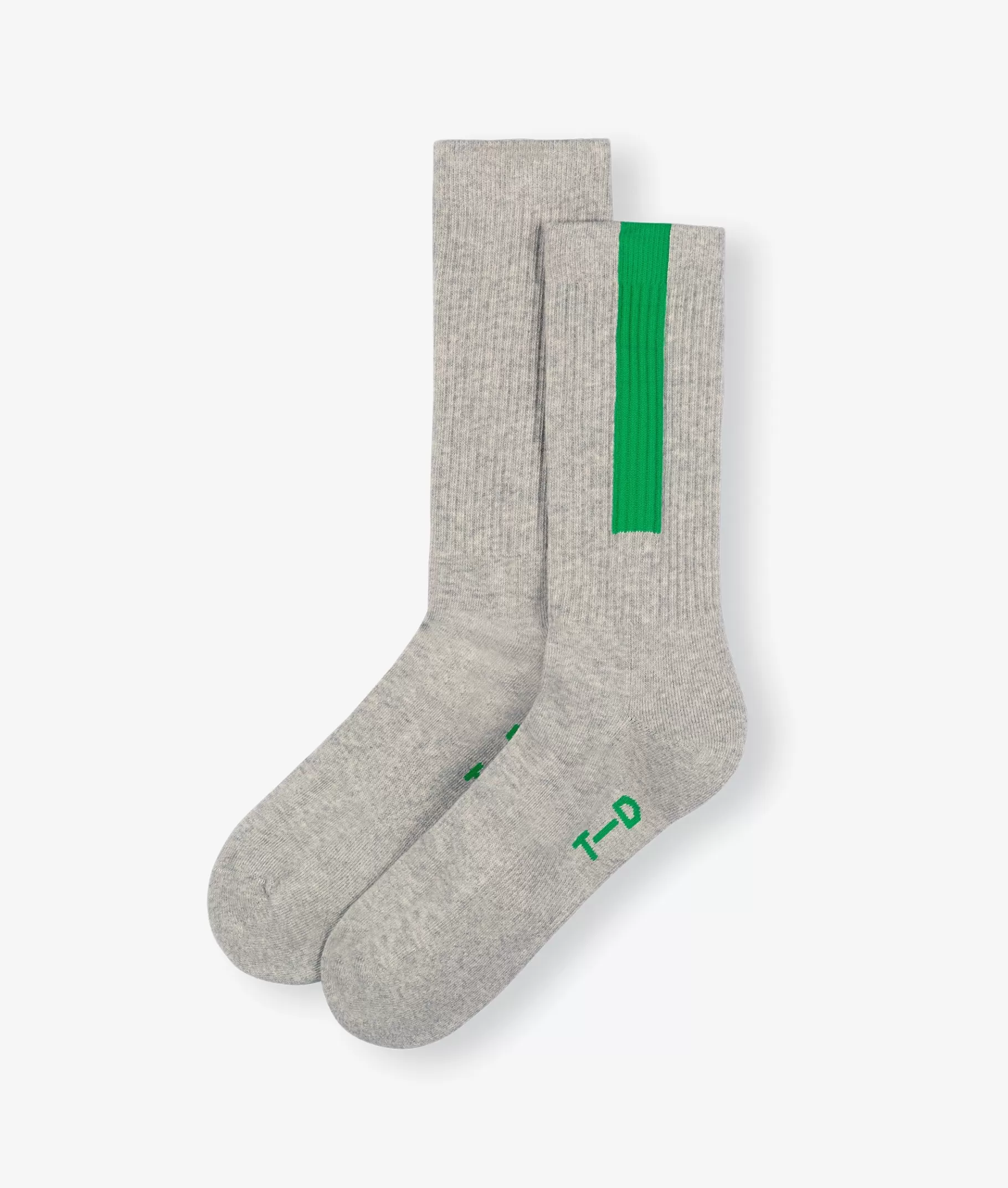 Online 10DAYS Jaden Socks light grey melee