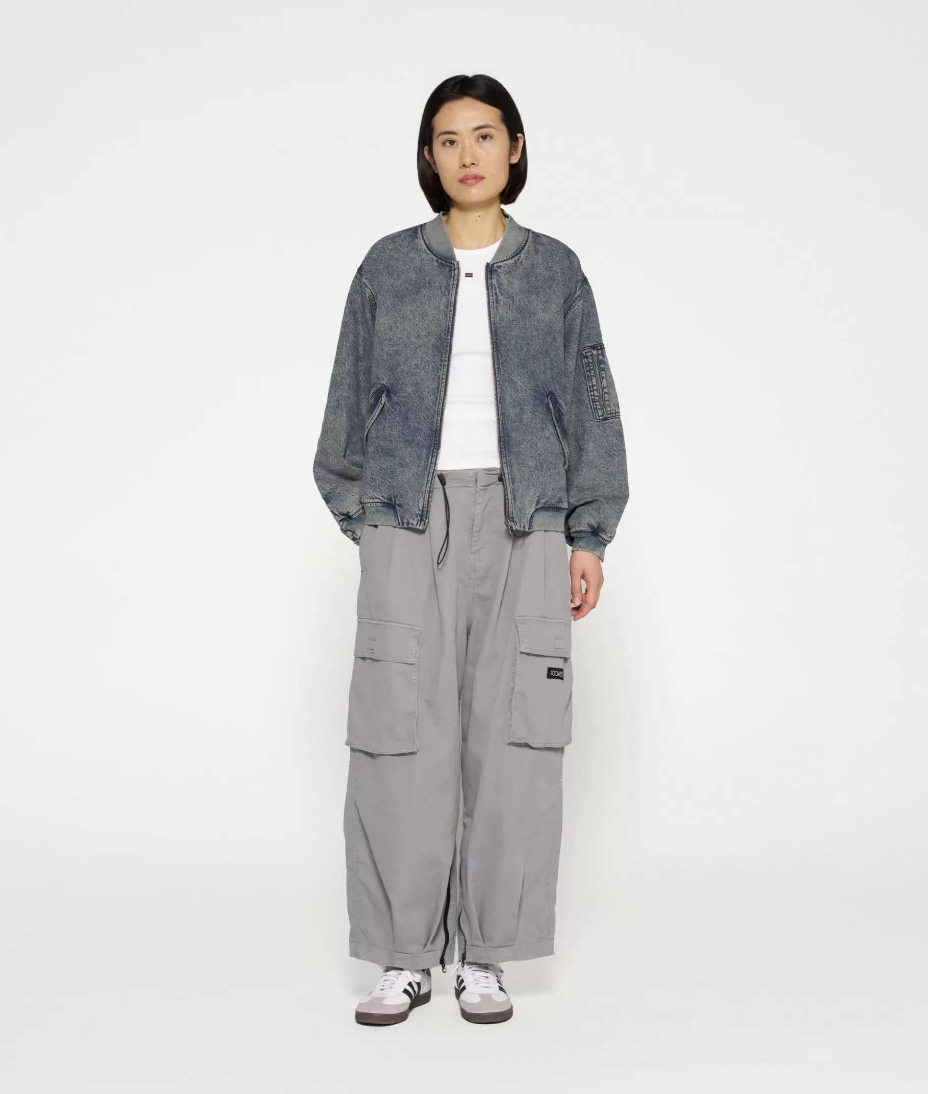 Sale 10DAYS Loose Utility Trousers graphite