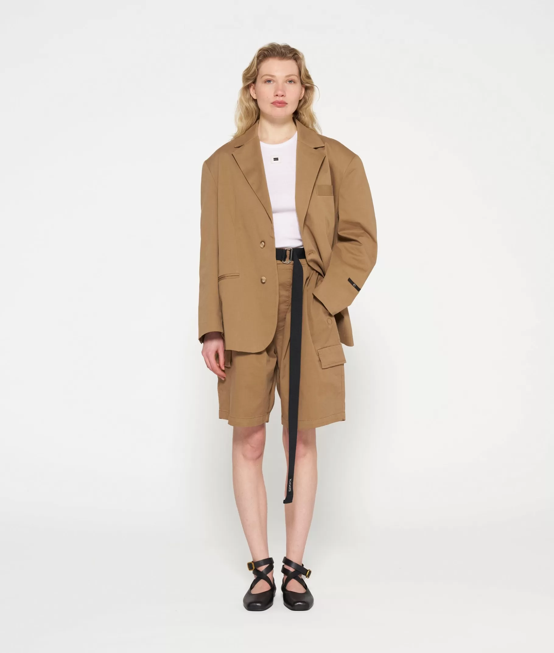 Shop 10DAYS Oversized Blazer Twill cedar brown