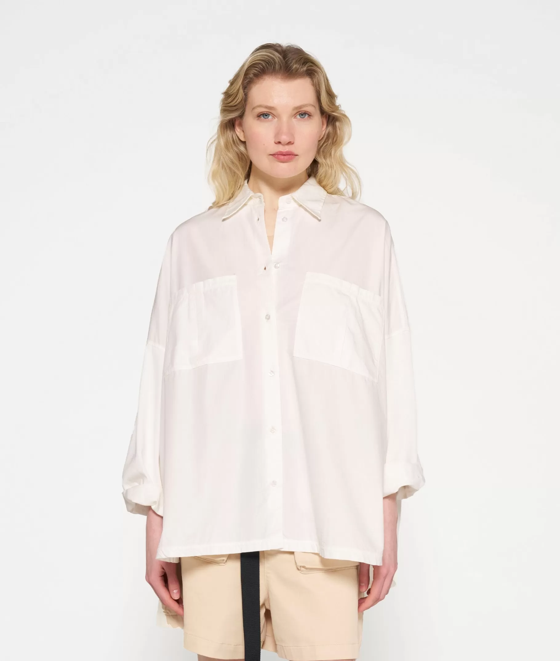 Cheap 10DAYS Oversized Shirt ecru