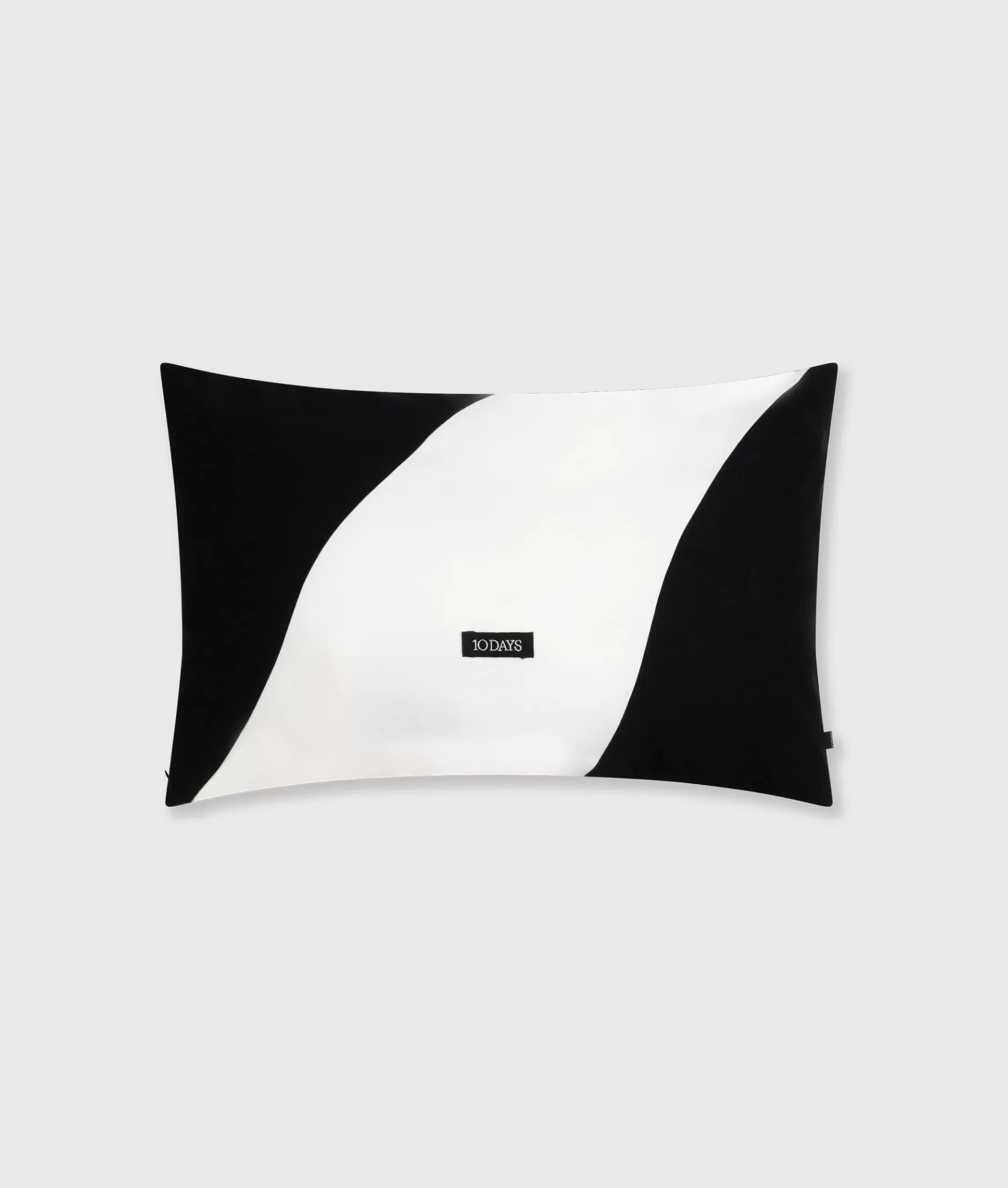 Discount 10DAYS Pillow Double Stripe 40x60 black/ecru