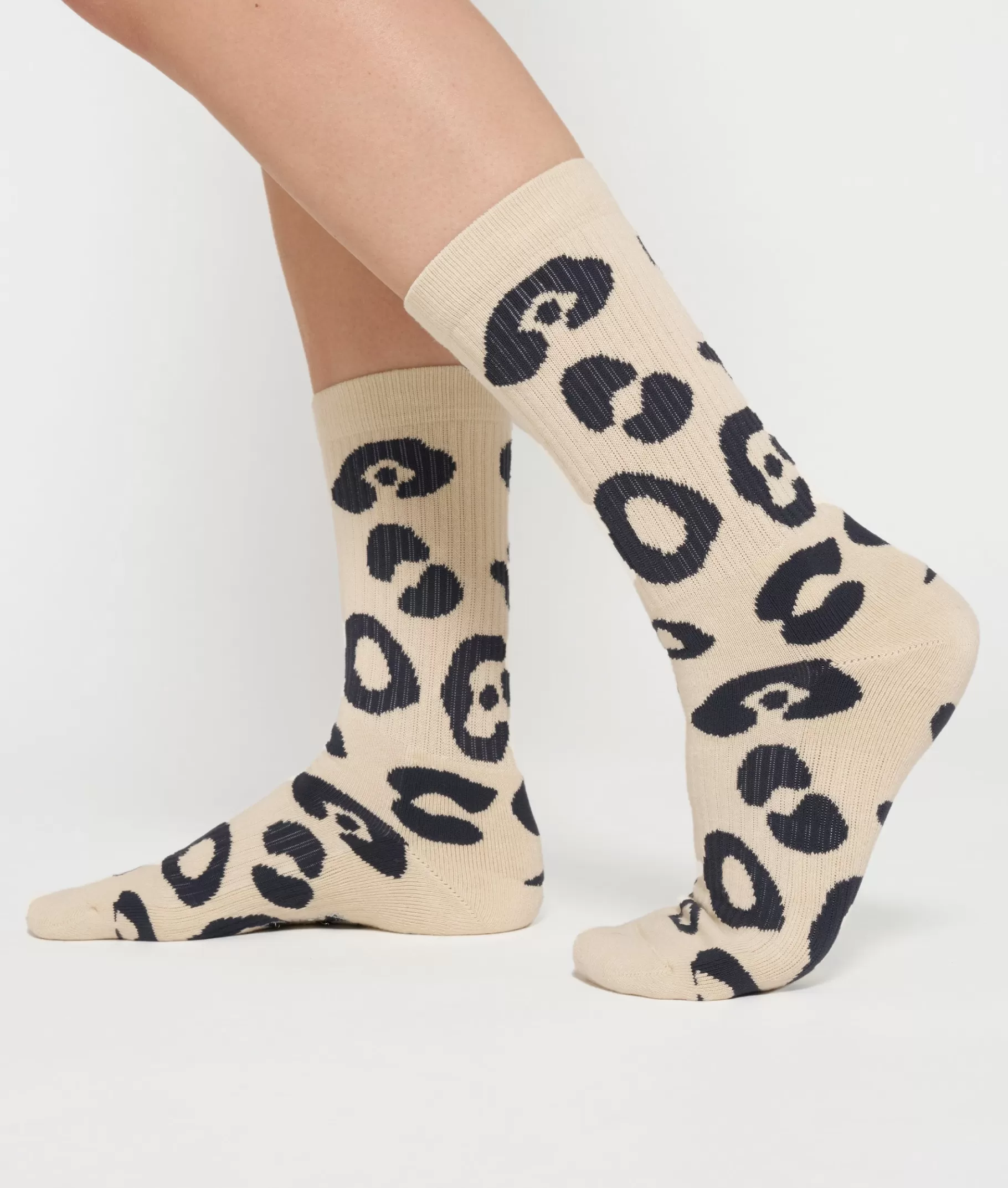 Store 10DAYS Socks Leopard oyster