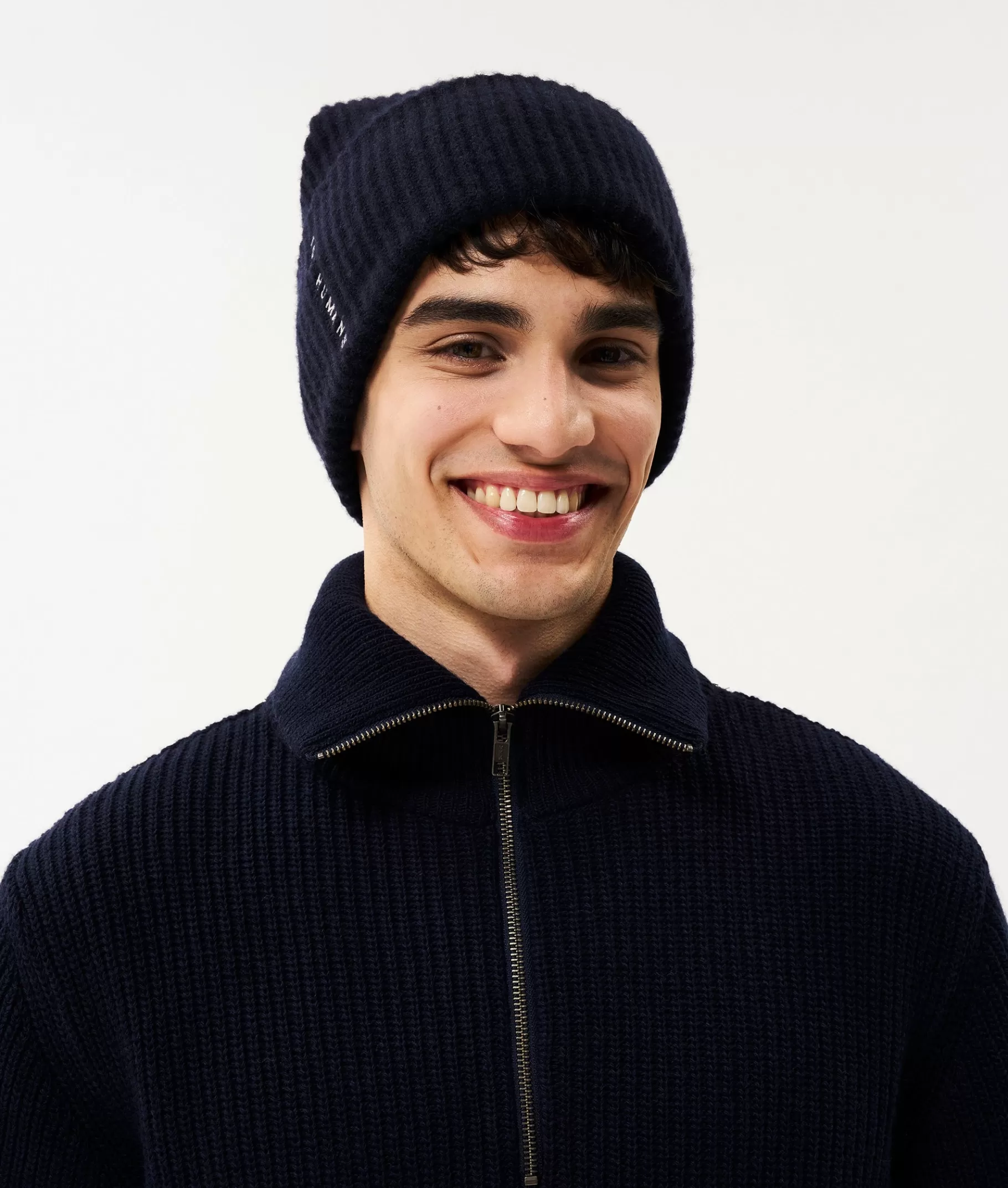 Fashion 10DAYS Tate Wool Beanie dark blue