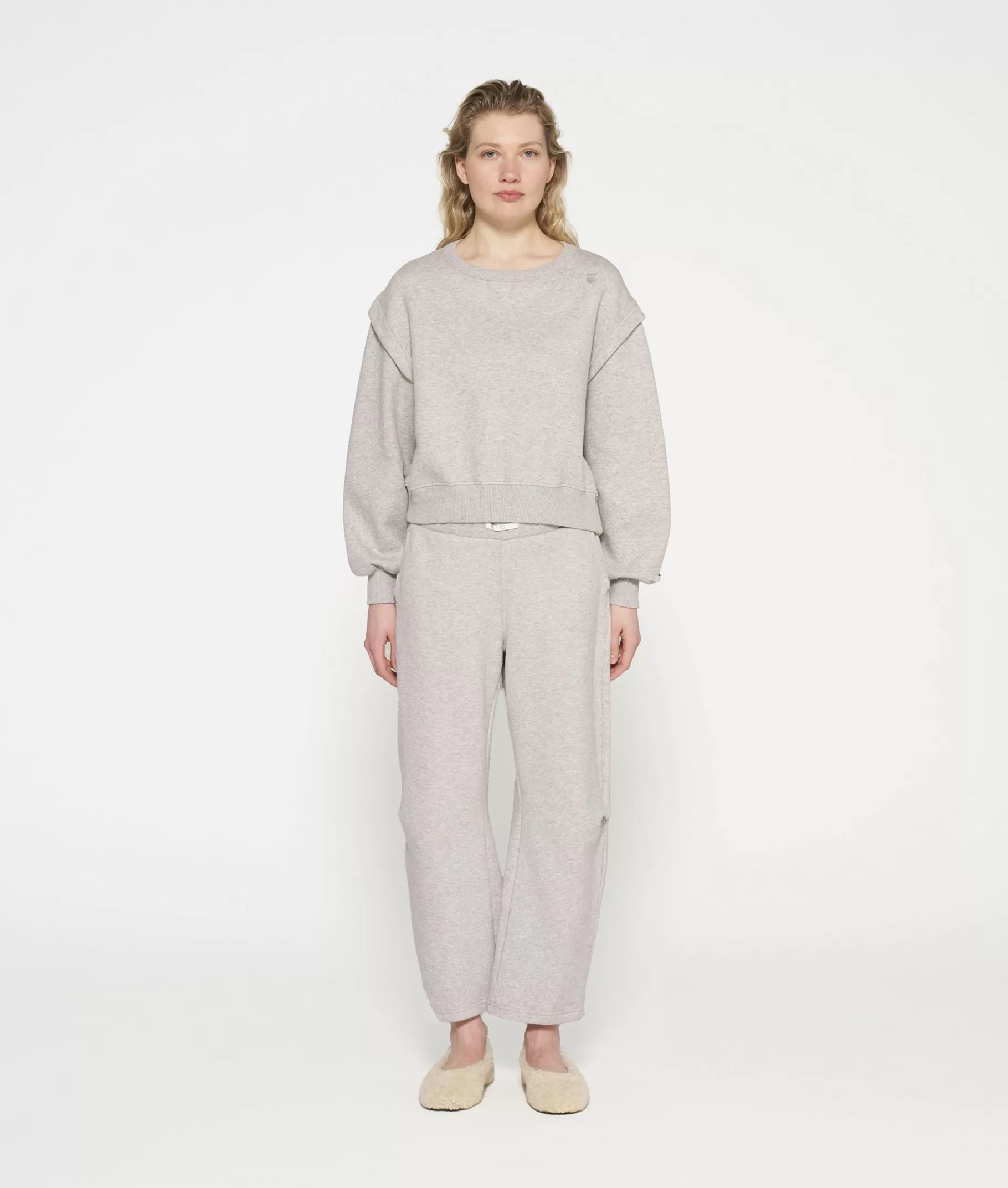 Best 10DAYS Texture Fleece Jogger light grey melee