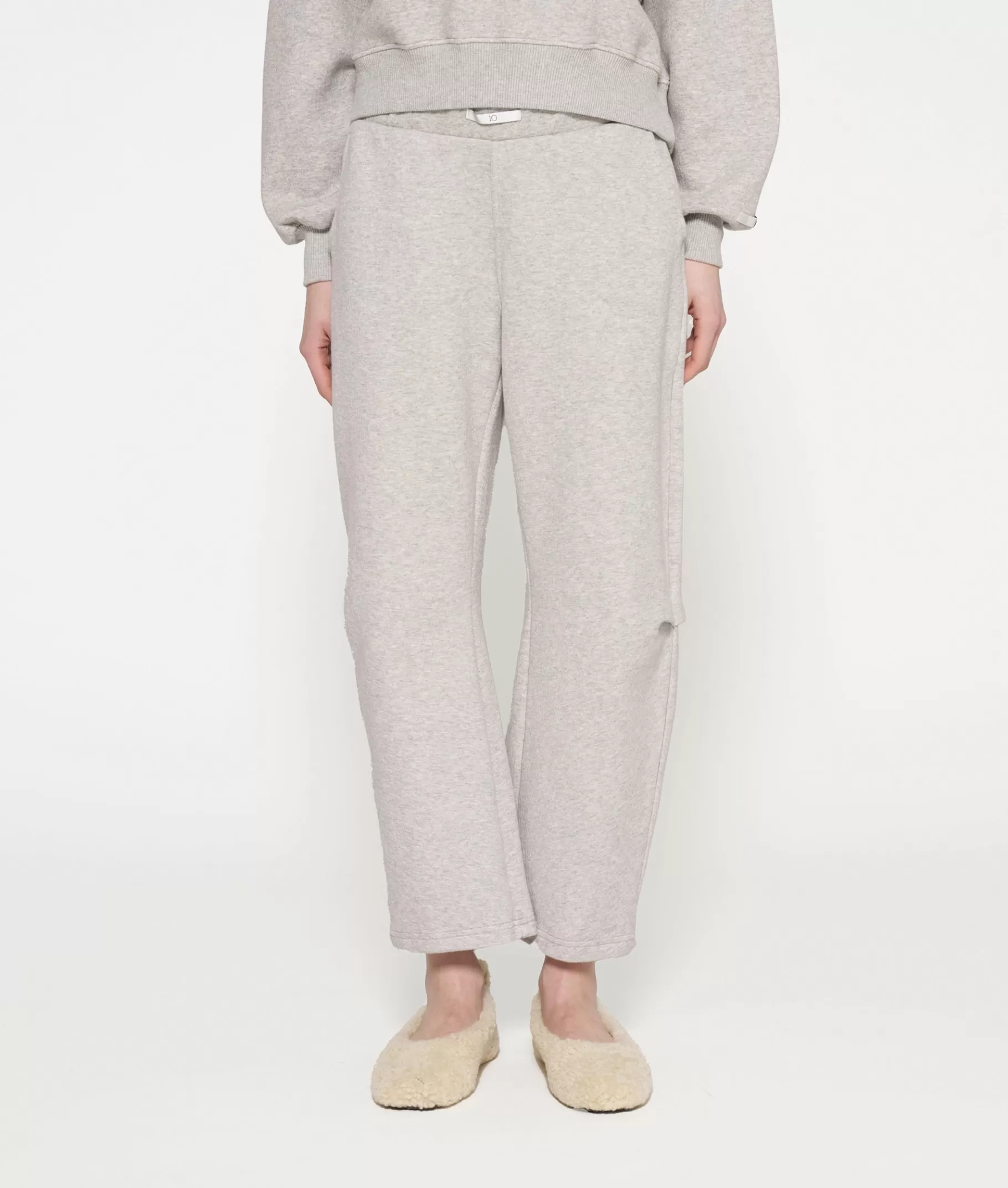 Best 10DAYS Texture Fleece Jogger light grey melee