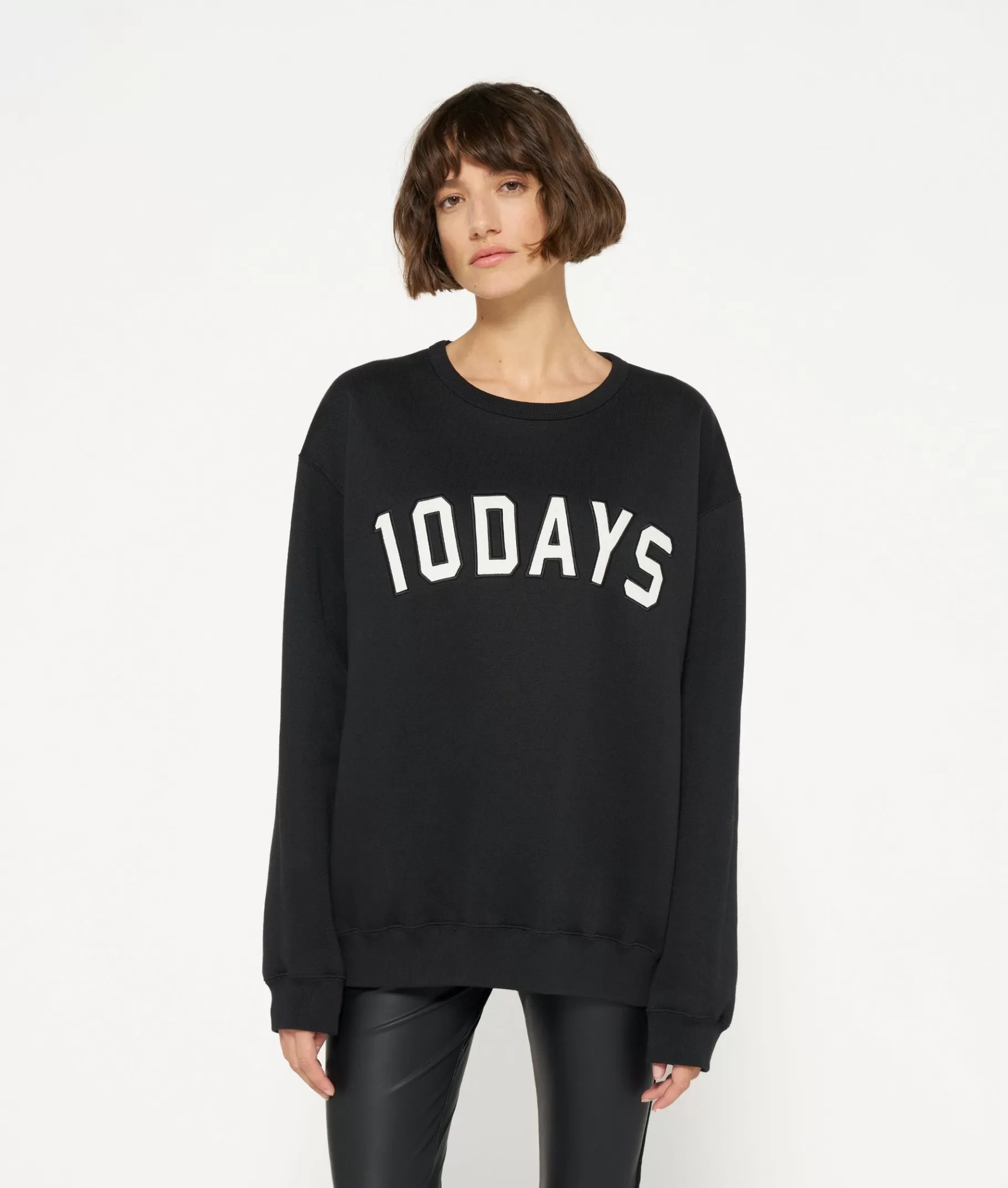 Flash Sale 10DAYS THE STATEMENT SWEATER black