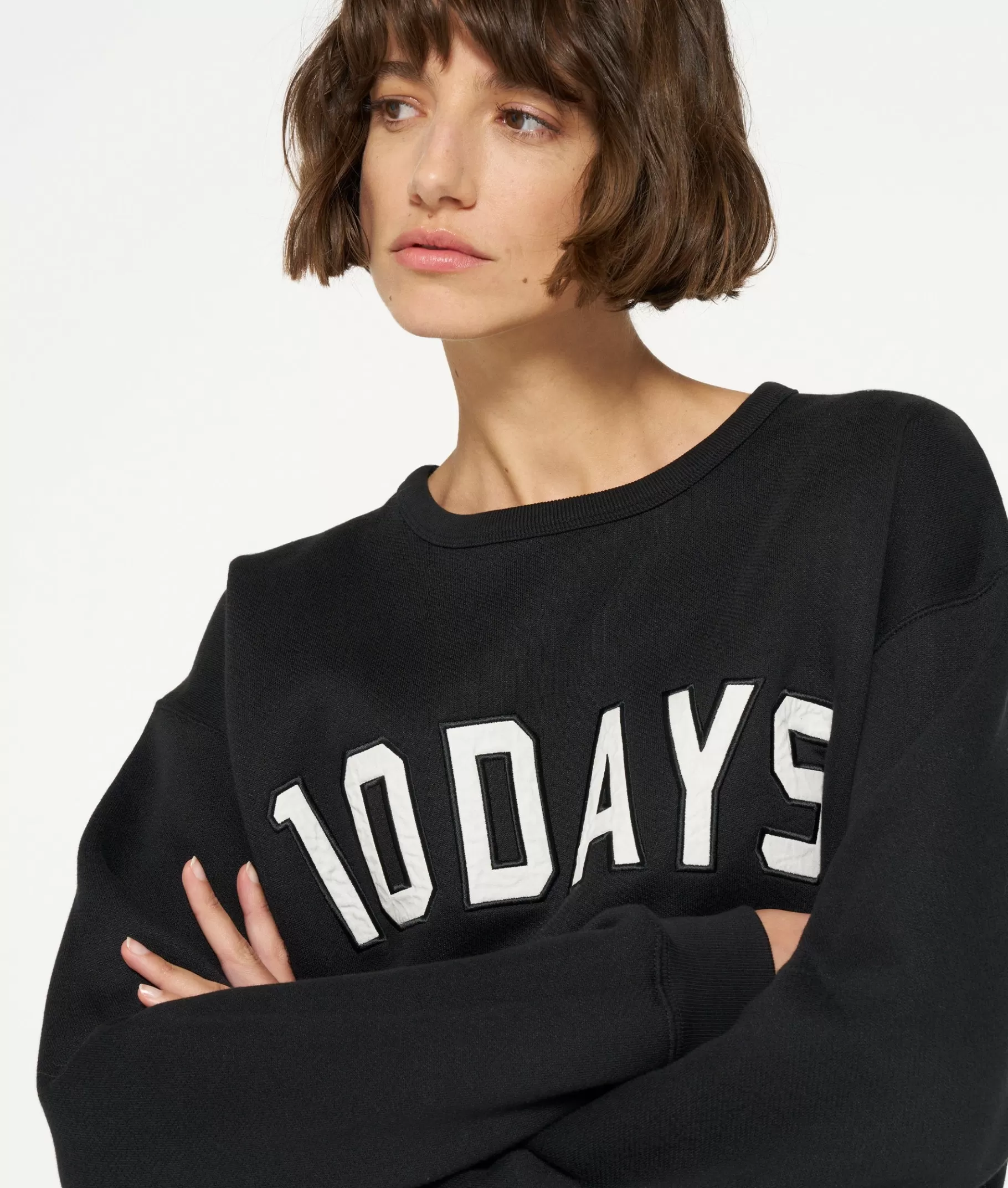 Flash Sale 10DAYS THE STATEMENT SWEATER black