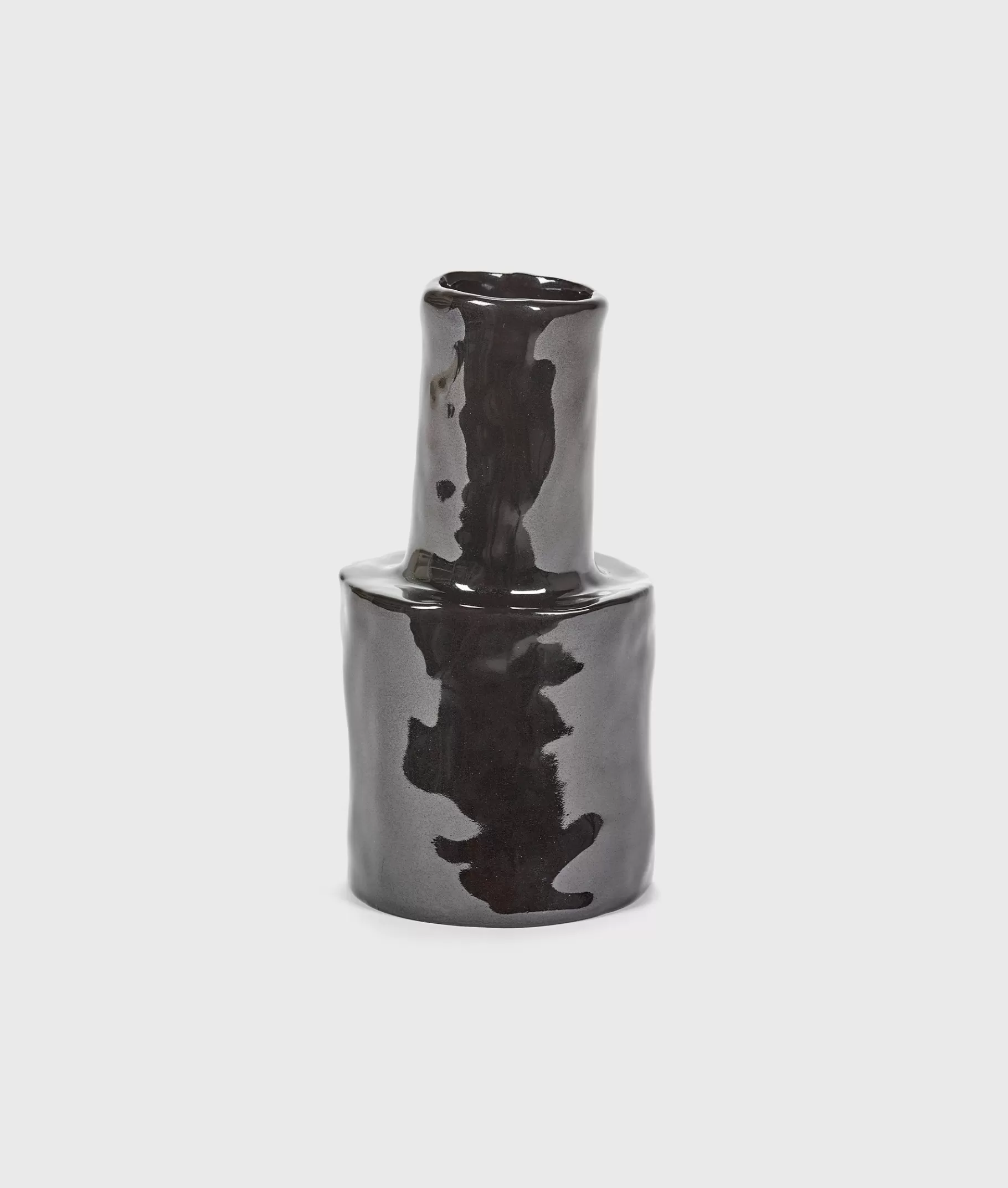 Flash Sale 10DAYS Vase 3 Héléna 14CM black