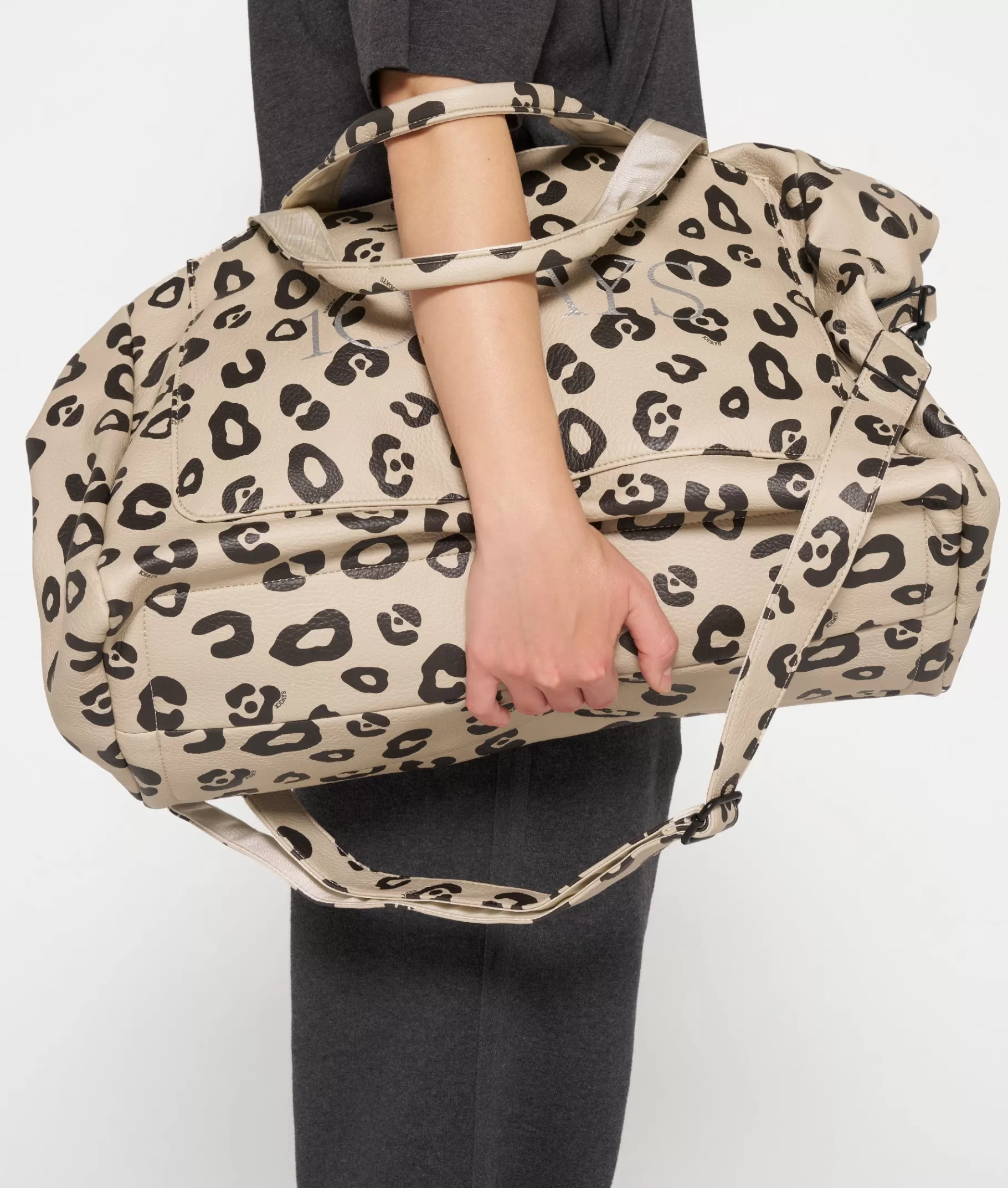 Fashion 10DAYS Weekend Bag Leopard oyster