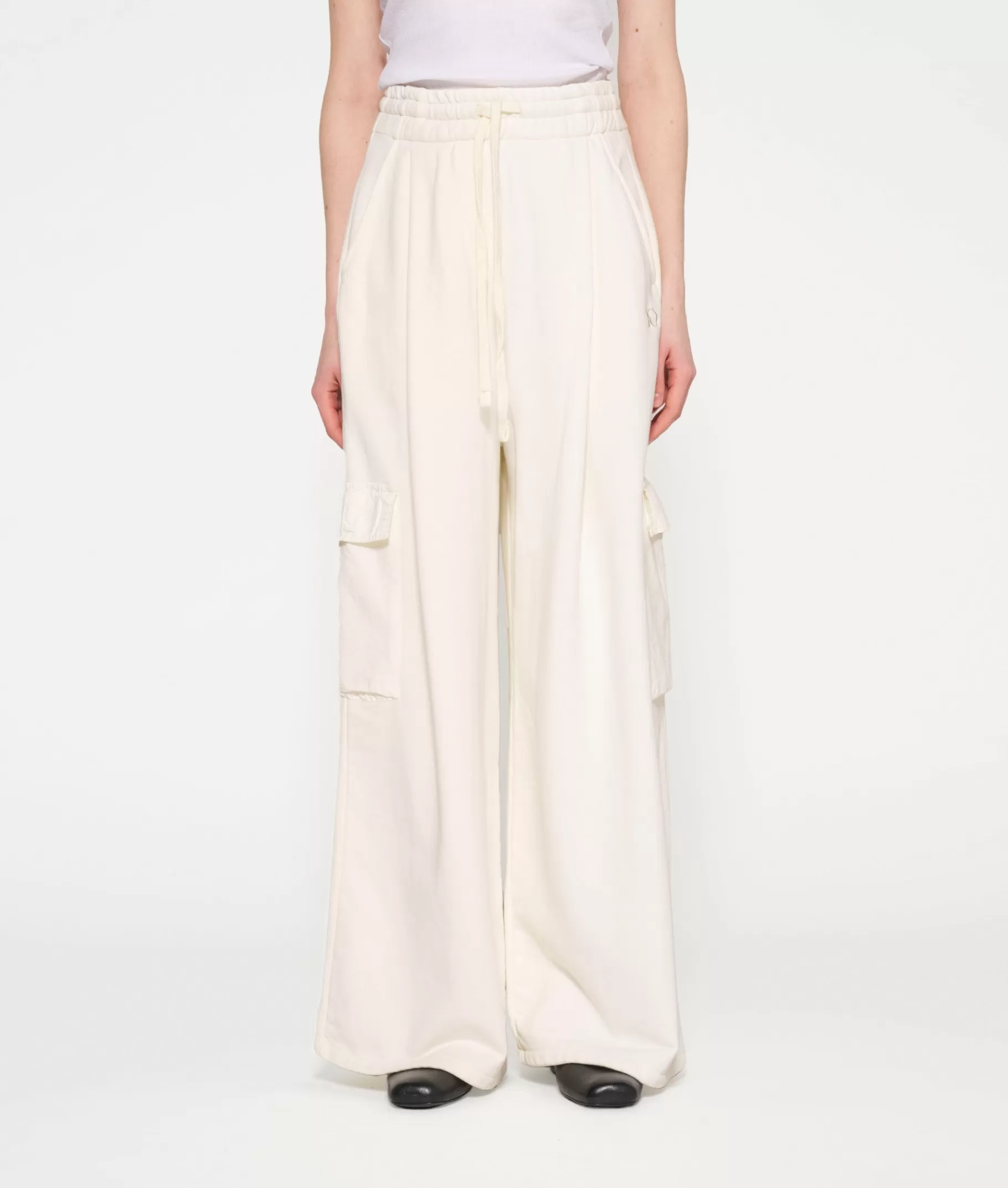 Fashion 10DAYS Wide Leg Cargo Pants light natural