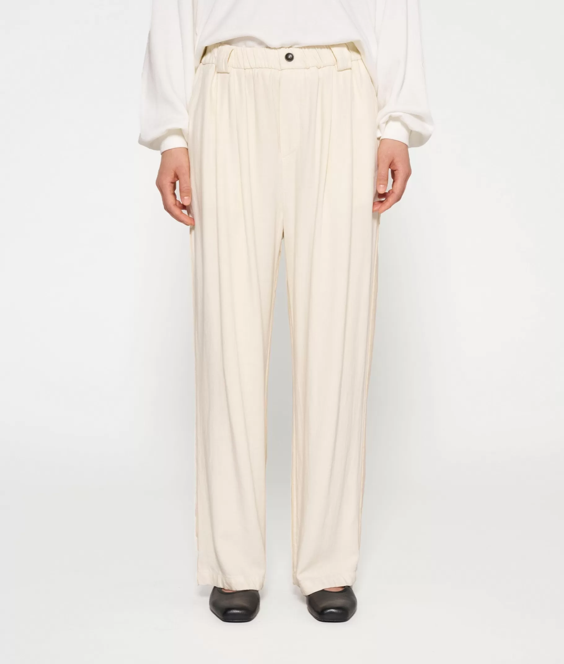 New 10DAYS Wide Pants light natural